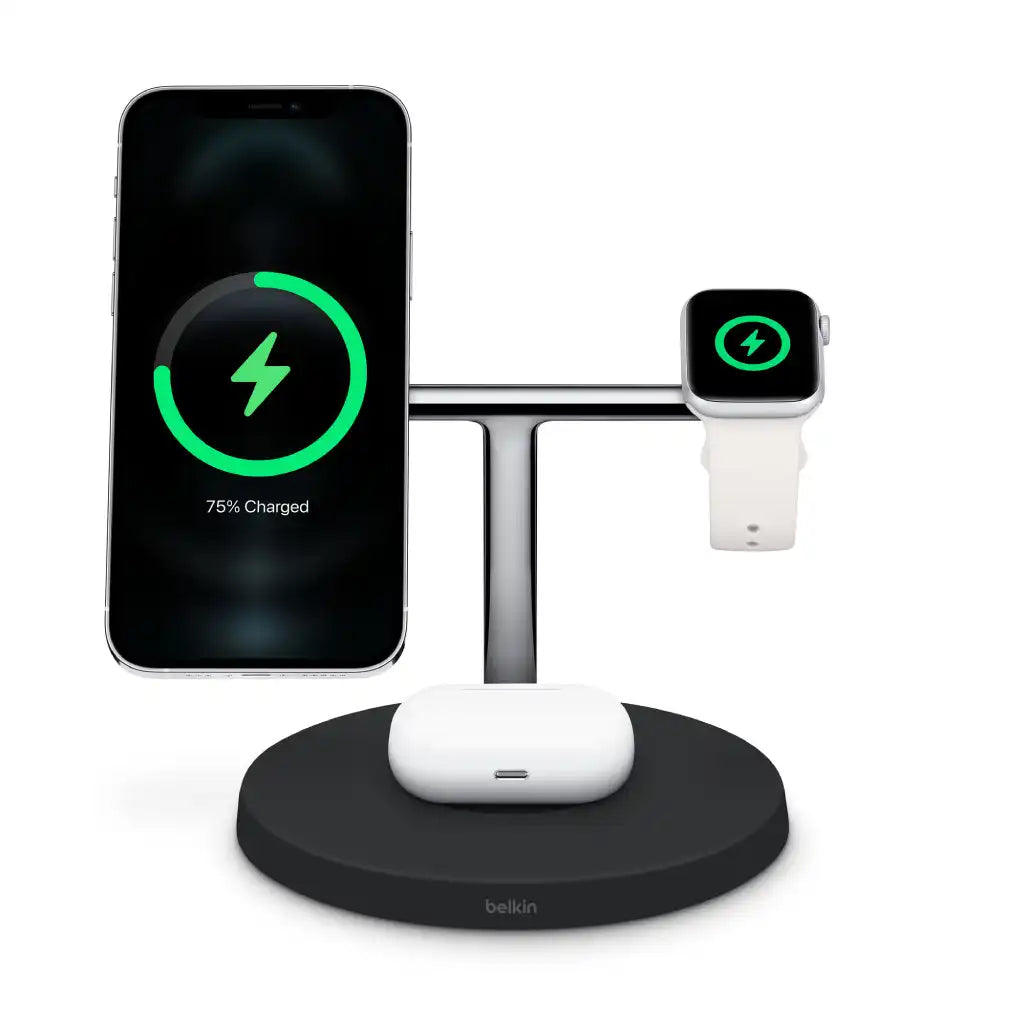 COTECI WS-39 3in1 Magnetic Wireless Charger dock Iphone iWatch Airpods COTECI WS-39 3in1 Magnetic Wireless Charger dock Iphone iWatch Airpods